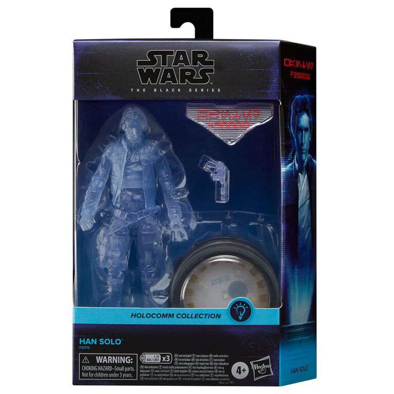Star Wars The Black Series Holocomm Collection Han Solo 6 Inch Action Figure