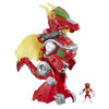 Playskool Heroes Power Rangers Red Ranger and Dragon Thunderzord