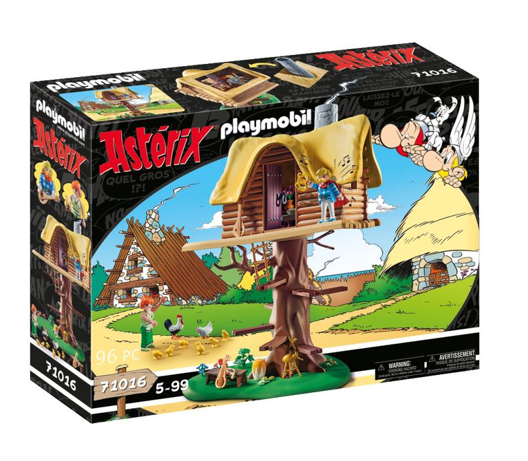 Astérix: Cacofonix with treehouse