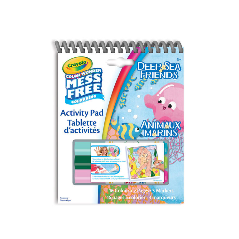 Crayola Color Wonder Mess-Free Travel Activity Pad, Farm Friends