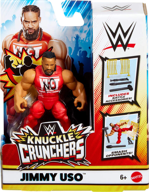 WWE Knuckle Crunchers Jimmy Uso Action Figure