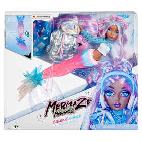 Poup&eacute;e-mannequin sir&egrave;ne Mermaze MermaidzMC Winter Waves HarmoniqueMC