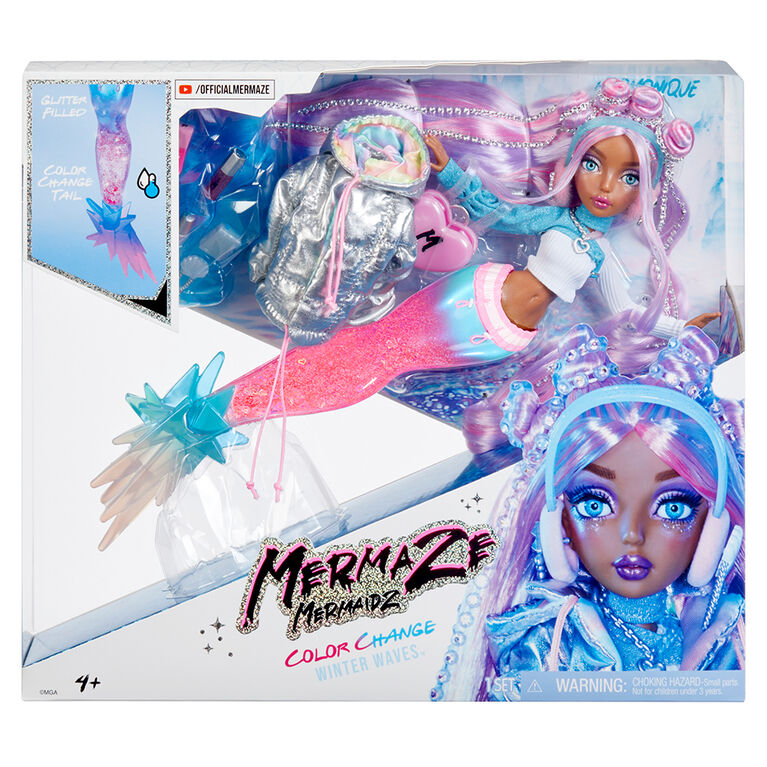 Mermaze Mermaidz Winter Waves Harmonique Mermaid Fashion Doll