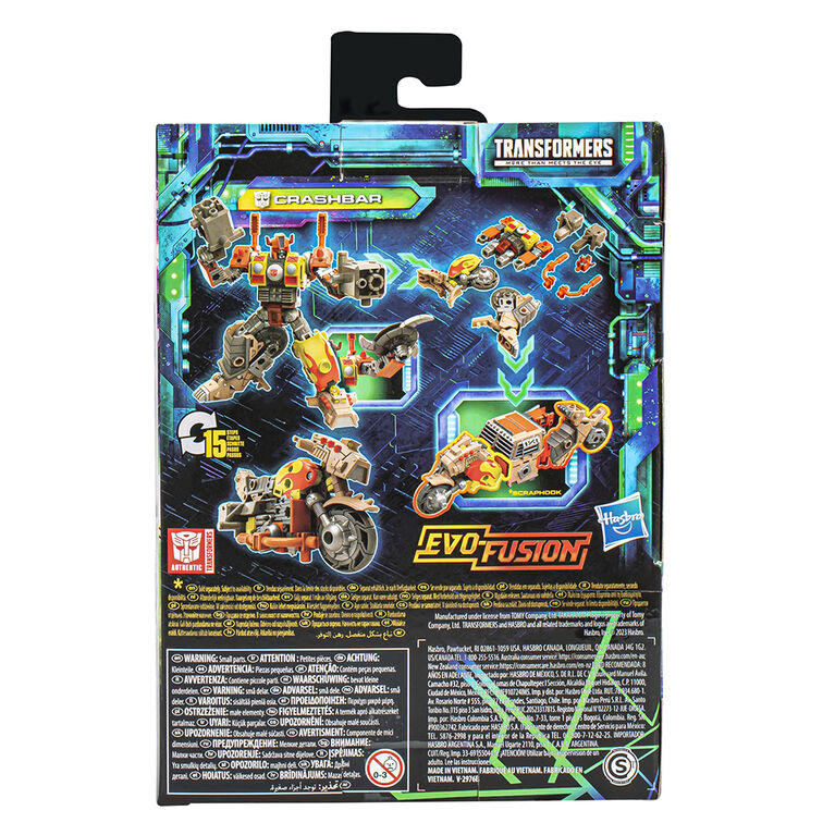 Transformers Legacy Evolution Deluxe Crashbar 5.5 Inch Action Figure