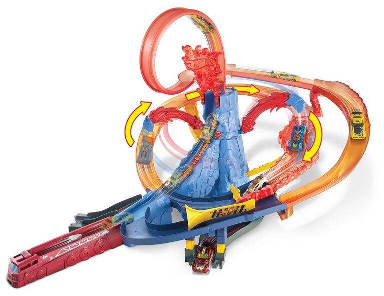 Hot Wheels Volcano Escape Playset