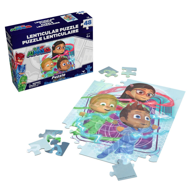 PJ Masks Lenticular (3-D) Puzzle