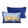 Oreiller géant en fourrure funky pour enfants Despicable Me Minions, 20 po x 30 po