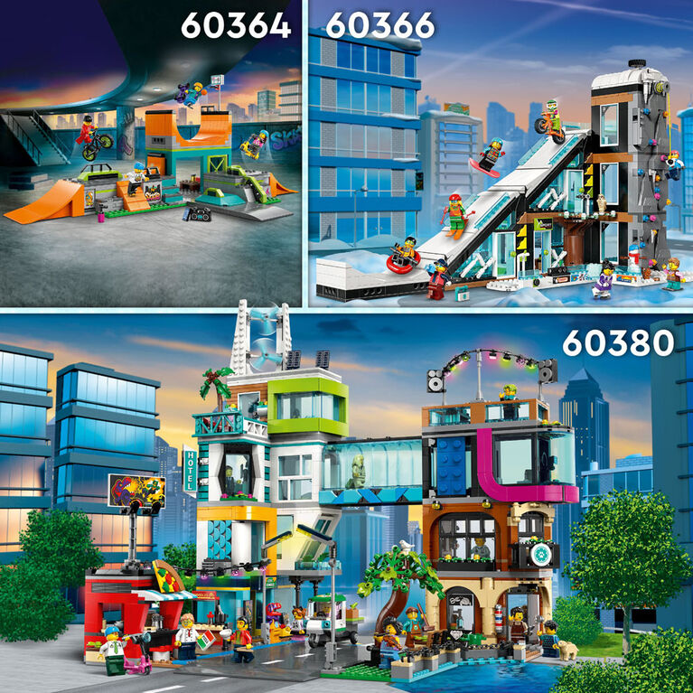 LEGO City Apartment Building 60365 Building Toy Set (688 Pieces)