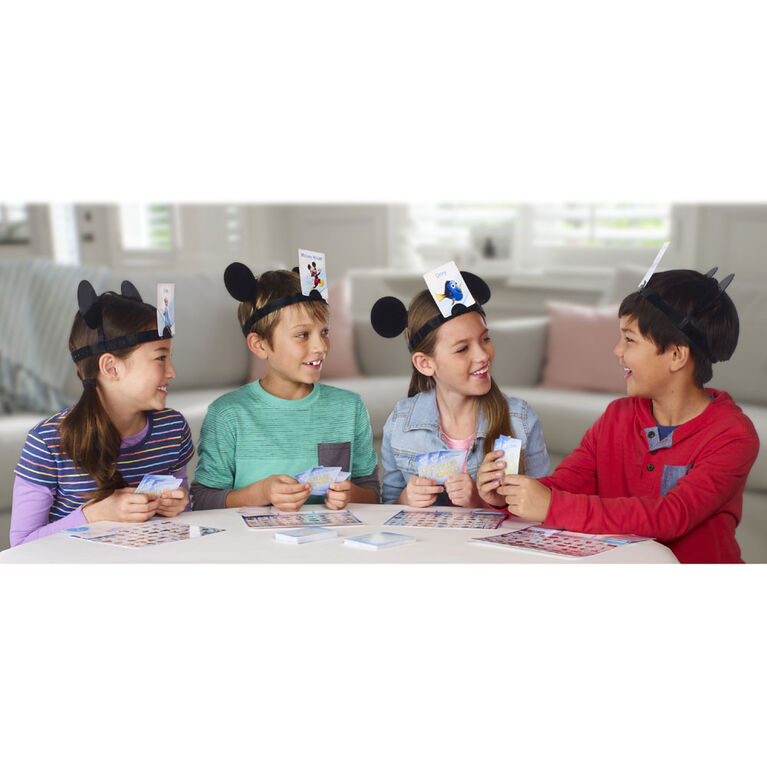 HedBanz Disney, Guessing Game Featuring Disney Characters - English Edition - styles may vary