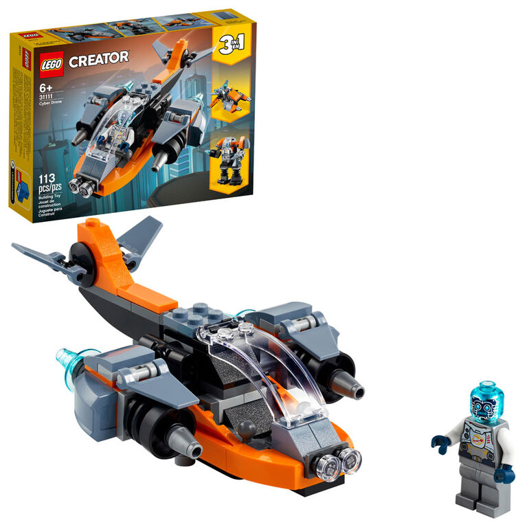 LEGO Creator Le cyber drone 31111 (113 pièces)