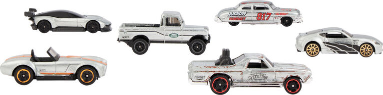 Hot Wheels Zamac Multipacks of 6 Toy Cars