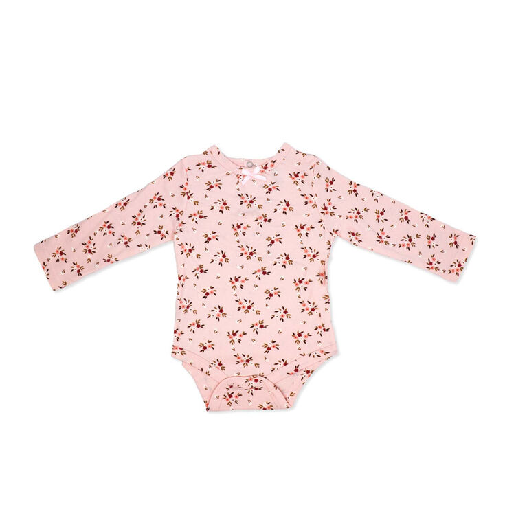 Baby Mode 3 Piece Jumper Set: Rose Floral 18M