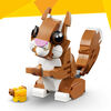 LEGO Creator 3 in 1 Cute Animals: Playful Puppy Dog Building Toy for Girls & Boys, Ages 8+ - 31382