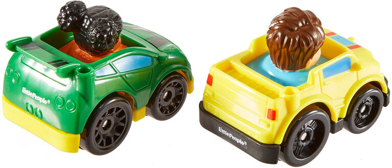 Fisher-Price Little People Pick-up Truck & Rally Car