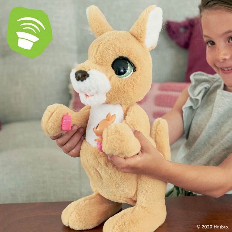 furReal Mama Josie the Kangaroo Interactive Pet Toy, 70+ Sounds & Reactions