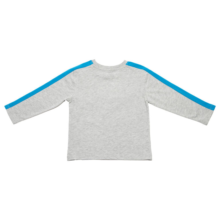 Cocomelon - Long Sleeve - Grey Heather & Blue  - Size 2T - Toys R Us Exclusive