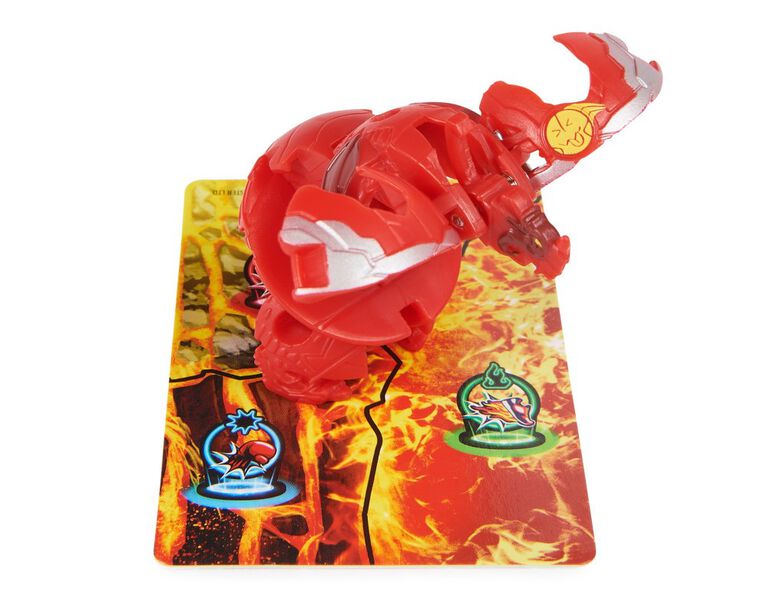 Bakugan Training Set with Titanium Dragonoid, Dragon Clan Themed, Customizable Action Figure, Trading Cards, and Playset