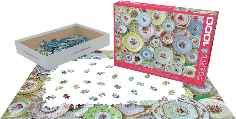 Eurographics - Plate Collection 1000pc puzzle