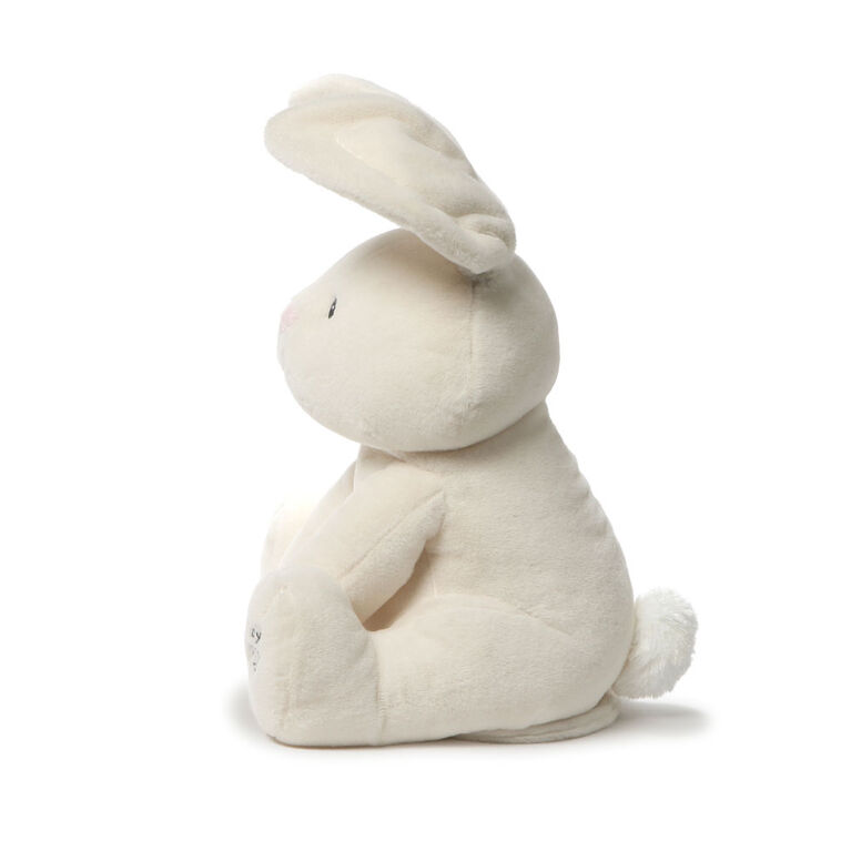 Baby GUND, Peluche animée Flora la lapine, crème, 30,5 cm