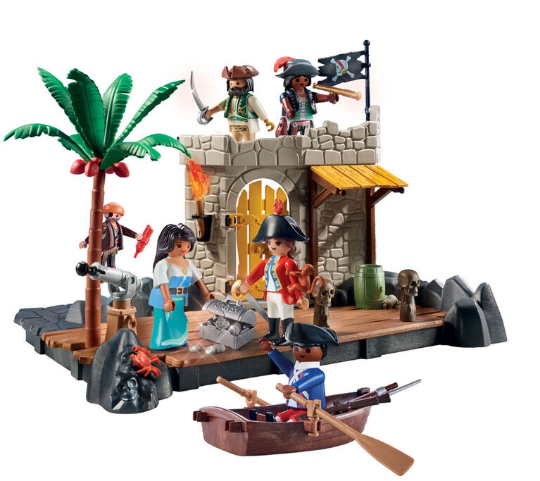 Playmobil - My Figures: Ilôt des pirates