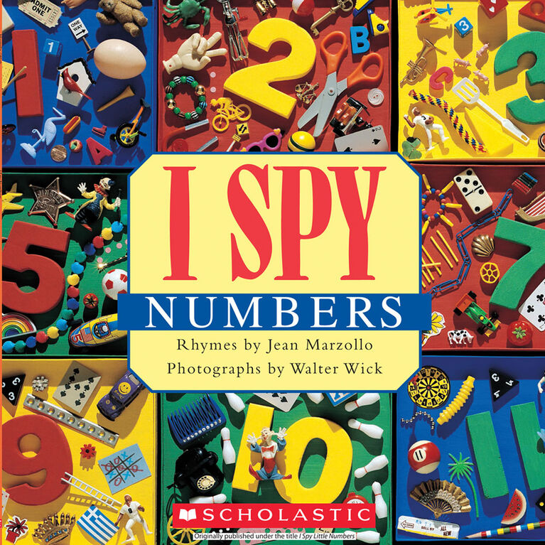 I Spy Numbers - English Edition