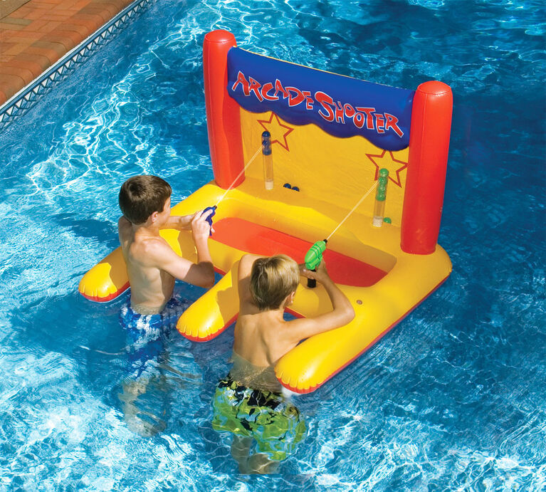 Dual Arcade Shooter Inflatable Pool Toy Toys R Us Canada