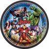 Avengers  9"  Plates, 8 pieces