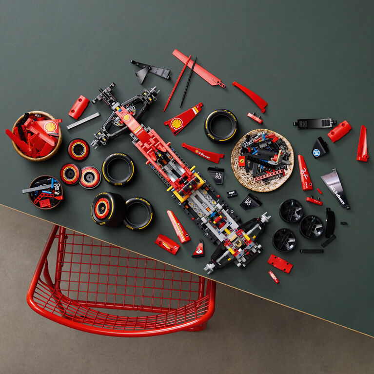 LEGO Technic Voiture Ferrari SF-24 F1, Ensemble de modèle de voiture pour adultes, Ensemble Construisez votre propre véhicule de course 42207