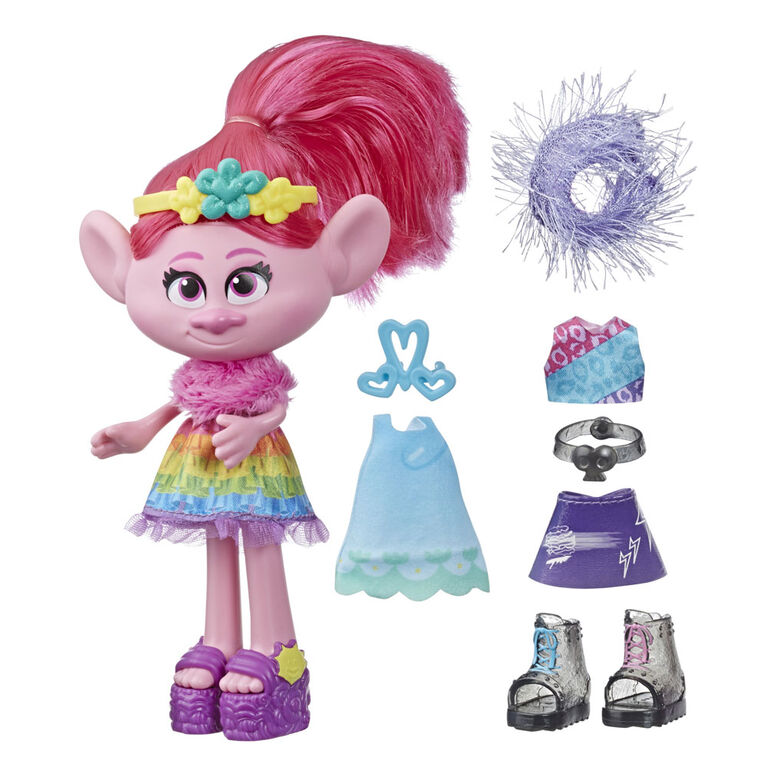 Dreamworks Trolls World Tour Fashion Celebration Poppy R