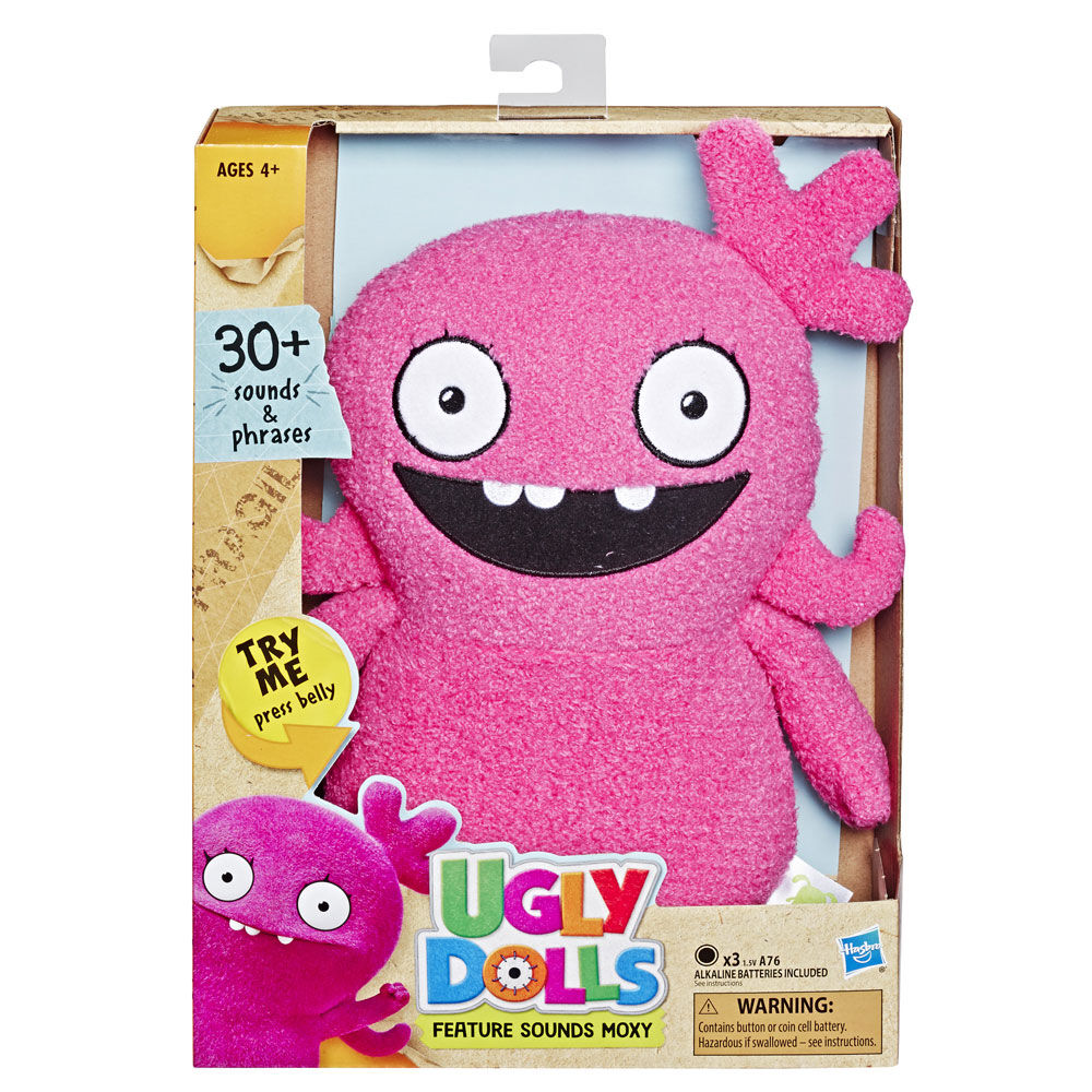 UglyDolls Feature Sounds Moxy Stuffed Plush Toy