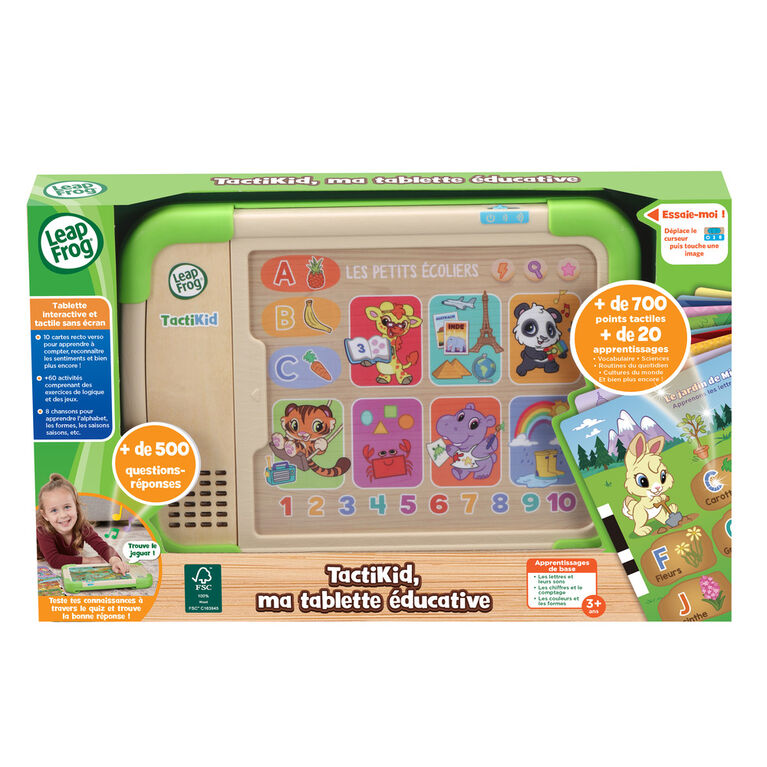 LeapFrog TactiKid, ma tablette éducative - Version anglaise 3 Ans