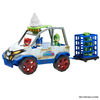 PJ Masks Dino Trouble Off Roader Rescue Vehicle, Includes Dinosaur and Catboy Figures - English Edition
