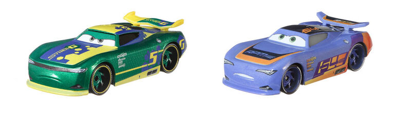 Disney/Pixar Cars Eric Braker and Barry Depedal 2-Pack