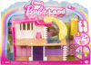 Coffrets Maison de poupée ​Mini BarbieLand Barbie, Maison de rêves Mini avec poupée Barbie surprise de 3,81 cm (1,5 po), mobilier, accessoires, ascenseur et piscine