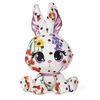 P.Lushes Designer Fashion Pets, Flora Karrats, lapine en peluche de luxe, violet/argent, 15,2 cm