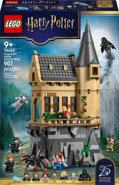 LEGO Harry Potter Le Ch&acirc;teau de Poudlard : l'Infirmerie, Jouet de Construction, Ensemble de Jeu avec 7 Figurines 76463