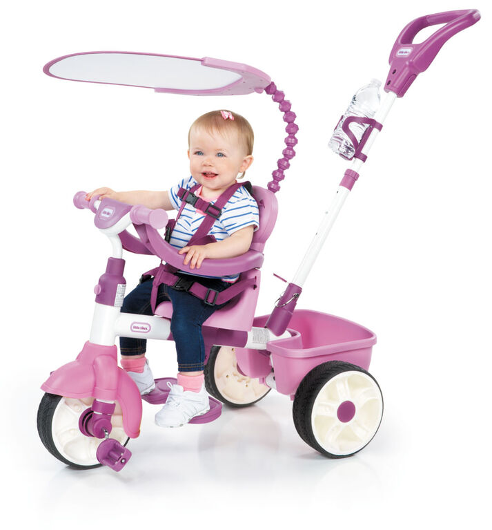 Little Tikes - Tricycle 4 en 1 modèle de base - rose