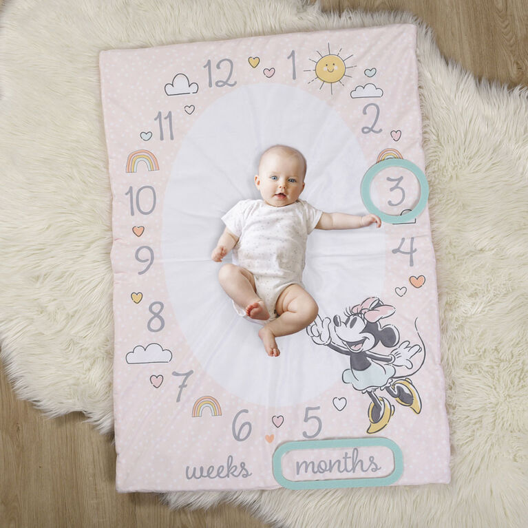 Ensemble 5 pièces pour chambre de bébé Disney Minnie Mouse