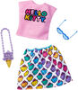Barbie Hello Kitty Shirt & Skirt Fashion Pack