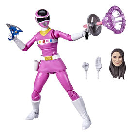 Power Rangers Lightning Collection, In Space Ranger rose, figurine articul&eacute;e premium de 15 cm de collection