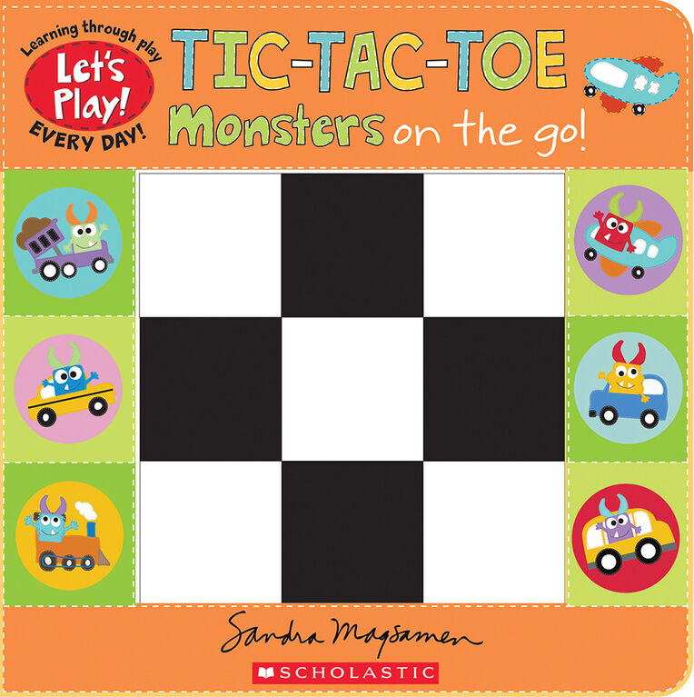 Tic-Tac-Toe: Monsters On The Go (A Let - Édition anglaise