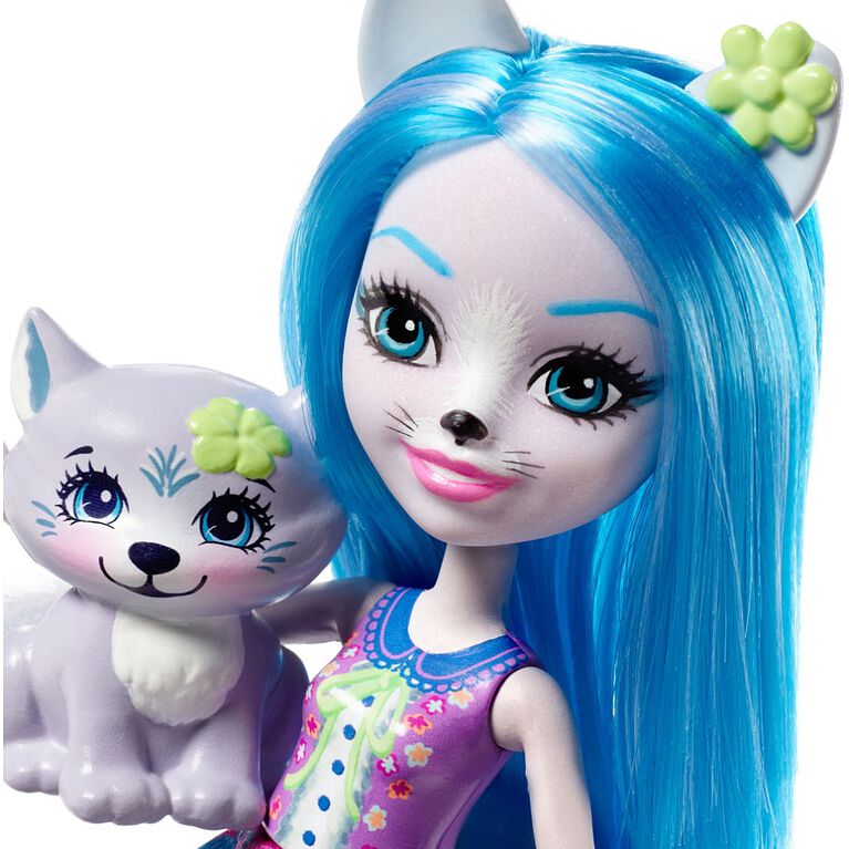Enchantimals Winsley Wolf Doll & Trooper Figure