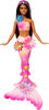 Barbie Flower Magic Mermaid Toy Doll with Surprise Blooming Flowers Feature & Pearl Headband Accessory