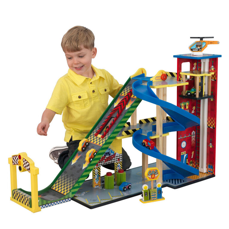 KidKraft - Mega Ramp Racing Set