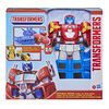 Transformers Optimus Prime Jumbo Jet Wing Racer Playset with 4.5-inch Bumblebee Racecar Action Figure