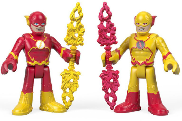 Fisher-Price Imaginext DC Super Friends Flash & Reverse Flash - English Edition