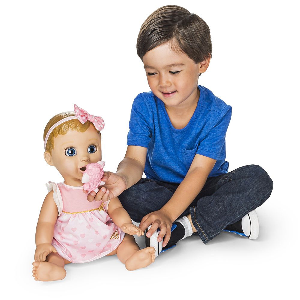 Luvabella Responsive Baby Doll with Realistic Expressions and