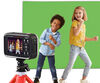 VTech KidiZoom Creator Cam, appareil photo haute définition pour enfants, écran vert inclus, caméra à selfie à rabattre, bâton/trépied à selfie, minuteur automatique