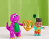 Fisher-Price Barney's World Barney's Friend David & Barney Figure Set