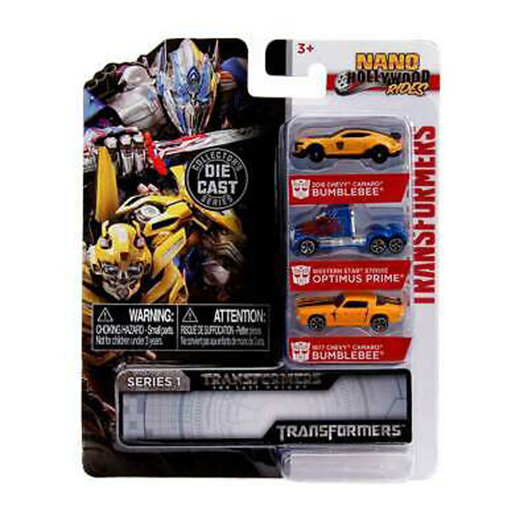Nano Hollywood Rides 3-Pack Diecast - Transformers